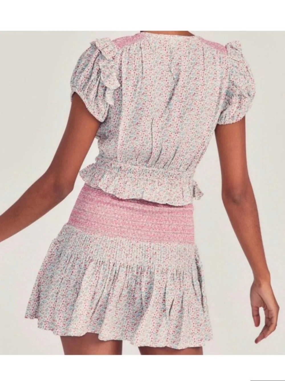 LOVESHACKFANCY Toto Mini Dress - Picture 4 of 4